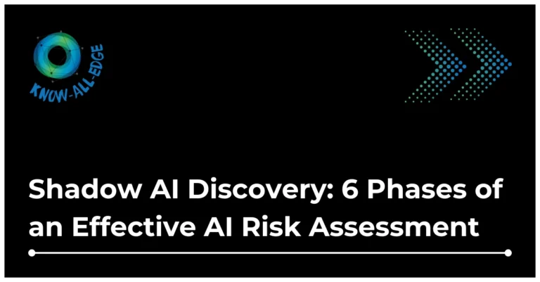 The Shadow AI Discovery Workshop: A Step-by-Step AI Risk Assessment
