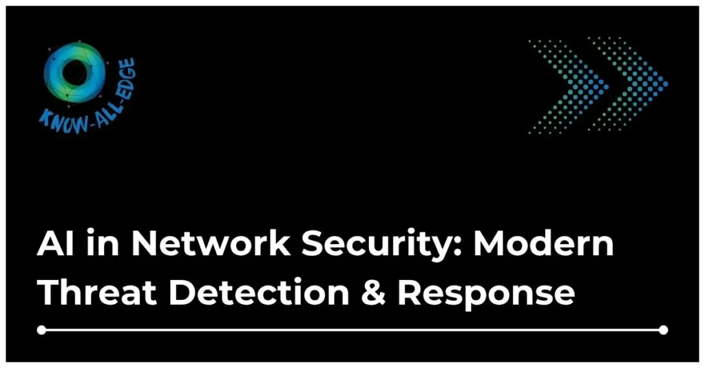 Artificial intelligence improving network security