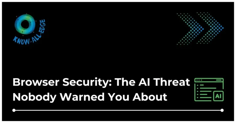 Why You Should Rethink Browser Security Before AI Agents Break It?