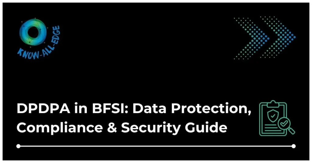 DPDPA for BFSI sector