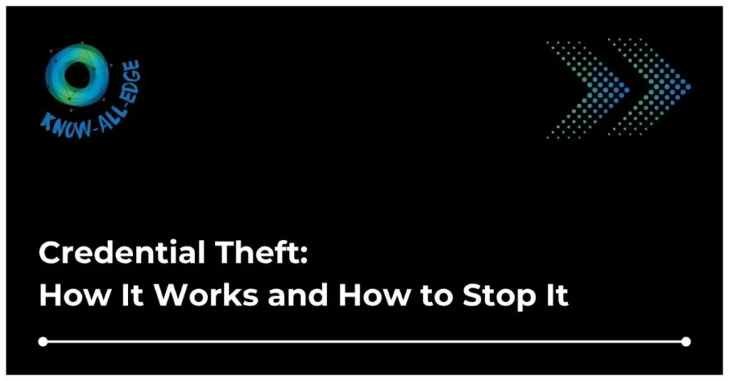 Credential theft concept
