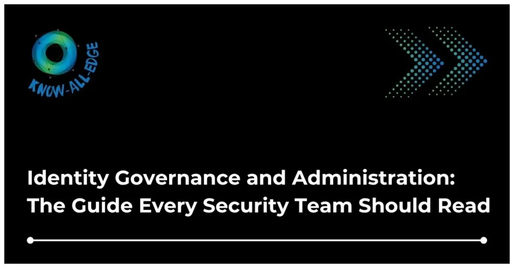 Identity governance and administration guide